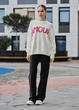 Жіноча в'язана кофта Staff amour milk oversize XS-S - зображення 3