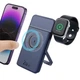 Портативний ЗП Power Bank JJT-MP01 2in1 20W з БЗП+iWatch 10000 mAh Black - зображення 3