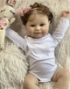 Коллекционная Силиконовая Кукла Реборн Младенец Reborn Анатомическая Девочка Пупс Эрика (Виниловая Кукла) 50 см - изображение 3