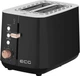 Комплект: Электрочайник ECG RK 1768 Strix Timber Black + Тостер ECG ST 2768 Timber Black - изображение 15