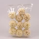 Сухоцвіт Кульки Sola Crape Ball D-10 см Flora (10 шт. в упаковці) 69820 - зображення 2