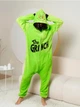 Женская кигуруми взрослая и подростковая Kigurumi Grinch Гринч Похититель Рождества Зеленый XL 175-185 см (1096) - изображение 1