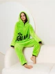 Женская кигуруми взрослая и подростковая Kigurumi Grinch Гринч Похититель Рождества Зеленый XL 175-185 см (1096) - изображение 10