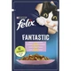 Влажный корм Felix Fantastic для кошек с форелью и зелеными бобами 85 г - изображение 1