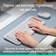Клавіатура бездротова Logitech Pop Icon Keys Off білий (920-013072WH) 293754 - зображення 3