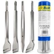 Набор зубил S&R Meister sds-plus 4 шт в тубусе (114504250) - изображение 3