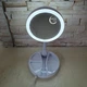 Круглое косметическое зеркало Led Mirror Light с десятикратным увеличением V79-T73 - изображение 3