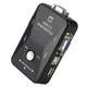 KVM свіч VGA USB 2 порту перемикач комутатор - зображення 1