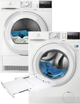 Стиральная машина полногабаритная Electrolux 600 SensiCare EW6F2281U + Сушильный автомат Electrolux EW6D283YU + Соединительная планка Electrolux E1WYHSK1 (комплект) - изображение 1