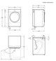 Стиральная машина полногабаритная Electrolux 600 SensiCare EW6F2281U + Сушильный автомат Electrolux EW6D283YU + Соединительная планка Electrolux E1WYHSK1 (комплект) - изображение 16