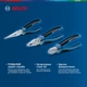 Набір плоскогубців Bosch 3 шт. (1600A016BG) - зображення 2