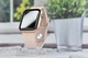 Смарт Годинник GS8 Max 45 мм Smart watch pink 8 серія з українським меню і безпровідною зарядкою - зображення 1