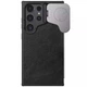 Шкіряний чохол (книжка) Nillkin Qin Prop для Samsung Galaxy S24 Ultra (Black) (186695) - зображення 7
