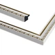 Фоторамка MARCO DECOR 1713 - 64G 30x40 см, белая с золотом - изображение 8