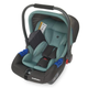 Дитяче автокрісло EL CAMINO ME 1043 NEWBORN+ Штатний ремінь, група 0+, 0-13 кг, 5-точкові ремені зелений - изображение 2