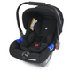 Дитяче автокрісло EL CAMINO ME 1043 NEWBORN+ Штатний ремінь, група 0+, 0-13 кг, 5-точкові ремені чорний - изображение 1