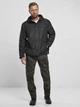 Куртка демисезонная с капюшоном мужская Brandit Frontzip Windbreaker Black 3167.2 S Черная (3167.2-S) - изображение 3