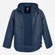 Куртка демисезонная с капюшоном мужская Brandit Frontzip Windbreaker Navy 3167.8 M Синяя (3167.8-M) - изображение 4