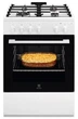 Плита газова Electrolux LKG600011W - зображення 1