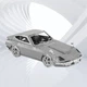 3D пазл Металлический конструктор Nissan купе JS080 - изображение 6