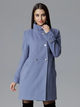Пальто жіноче Figl M623 L Синє (5902194357302) - зображення 1