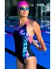 Купальник закритий для женщин Arena DREAMHLINE SWIMSUIT V BACK Черный 38 (008328-500 38) - изображение 6