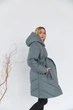 Качественная куртка для беременных 2 в 1 с капюшоном Malmö 4XL (54) Lullababe Оливковый - изображение 6