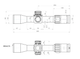 Прицел оптический KAHLES K328i DLR CCW 3.5-28x50 / Skmr4+ w-right - изображение 3