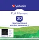PLA-пластик Verbatim для 3D-принтера 2.85 мм 1 кг Black (55276) - изображение 3