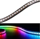 Розумна адресна світлодіодна стрічка LEDTech 5В WS2812B 144д/м RGB IP20 PCB чорний. Ціна за 1м. - зображення 2
