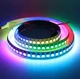 Розумна адресна світлодіодна стрічка LEDTech 5В WS2812B 96д/м RGB IP20 PCB білий. Ціна за 1м. - зображення 2