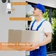 Камера видеонаблюдения E27 Q26 9530 панорамная IP WiFi в виде лампочки 3 МП (2304*1296P) White - изображение 5