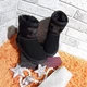 Угги детские замшевые черные 27 - изображение 1