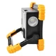 Світлодіодна лампа-прожектор LED ліхтар L811-20W-COB-1W з Power Bank USB Black-Yellow (ws94669) - зображення 4