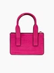 Сумка женская Versace Jeans Couture Handbag 74VA4BFX розовая под рептилию - изображение 2