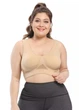Удобный женский бюстгальтер на широких бретелях Elastic Comfort (1524-54-02) Бежевый No Brand 52-54 - изображение 8