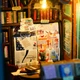 Румбокс 3D інтер'єрний конструктор DIY house Hongda craft Бук Нук «Книжкова крамниця» (M2314) - зображення 7