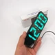 Электронные настольные LED часы от USB VST-898-4 с будильником и термометром оригинальные настольные часы - изображение 8