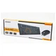 Комплект (клавиатура, мышь) A4Tech KRS-8372 Black USB - изображение 2