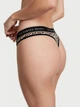 Трусики Victoria's Secret стринги леопардовые XS / Logo Cotton Thong Panty - изображение 2