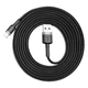 Зарядний кабель USB-Lightning для iPhone / Провід шнур Юсб Лайтнінг для зарядки айфона Apple пристроїв 2м D - зображення 4
