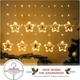 Новогодняя гирлянда звезды с фигурками Xmas 3х0,8м 8 режимов Теплый белый - изображение 7