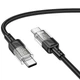 Кабель USB Type-C to USB Type-C / Провод шнур Юсб Тайп си на Юсб Тайп си для быстрой зарядки и передачи данных Black K - изображение 2