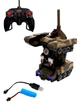 Танк трансформер на радиоуправлении AToys Battle-Robot 1:18 световые, звуковые эффекты Коричневый - изображение 9