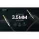 Аудіо кабель UGREEN AV150 3.5mm Metal Connector Alu Case Braided Audio Cable 2m, Silver Gray - зображення 4