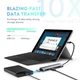Hub UGREEN CM195 Type-C to 2 Ports USB3.0-A Hub + HDMI + TF / SD with PD Power Supply, Space Gray - зображення 6