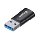 Адаптер Baseus Ingenuity Series Mini OTG Adaptor USB 3.1 to Type-CBlack (ZJJQ000101) - изображение 1