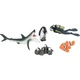 Фигурка Kids Team Морские жители: акула, пингвины, аквалангист, рыба клоун (Q9899-P24_3) - изображение 1