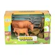Фигурка Kids Team набор Ферма фермер, рыжий бык и телёнок (Q9899-X10_2) - изображение 2