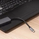 Type-C-Хаб Proove Iron Link 5 in 1 (2xType-C + 2xUSB3.0 + HDMI) Silver (577310012) - зображення 5